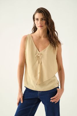 Imagen 1 del producto Blusa Lisa Beige Ash 14007125050106