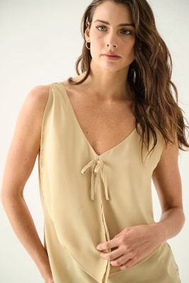Imagen 2 del producto Blusa Lisa Beige Ash 14007125050106
