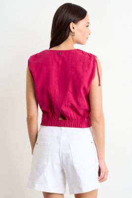 Imagen 2 del producto Blusa Lisa Burdeos iO 14020126050112