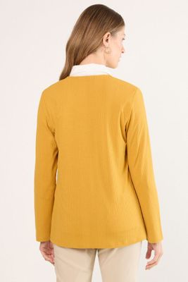 Imagen 2 del producto Tapado Abierto Amarillo Ma Griffe 15402225002314