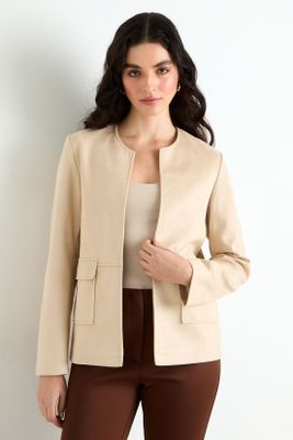 Chaqueta Beige Ash 17507225051106