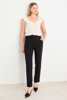 Imagen 1 del producto Pantalon Liso Negro Ash 11004225070102
