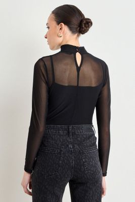 Imagen 2 del producto Polera Manga Larga Negro Ash 14207225003102