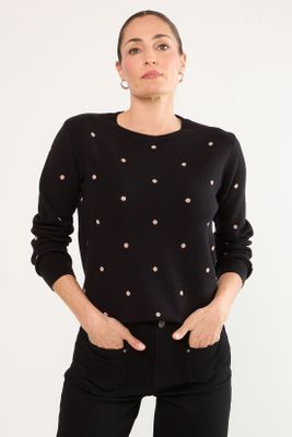 Sweater Negro Ma Griffe 18704225001102