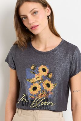 Polera Manga Corta Gris iO 14620225001163