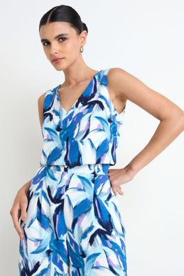 Blusa Fantasia Cuello En V Crudo Ash 14107225057105