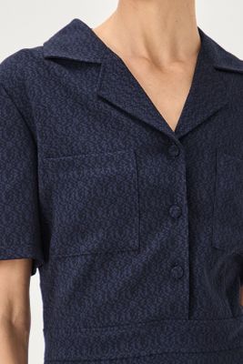 Imagen 2 del producto Vestido Bolsillos Azul Ma Griffe 13002224054104