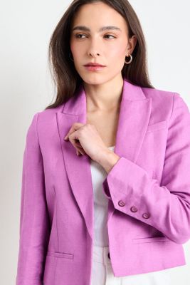 Imagen 2 del producto Blazer Liso Fucsia iO 16020225060116