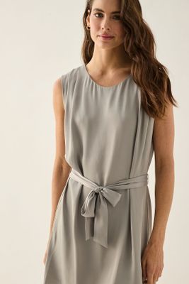 Imagen 2 del producto Vestido Liso Gris 13007125051113