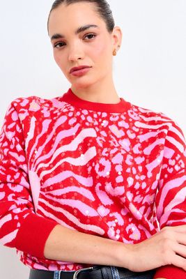 Imagen 2 del producto Sweater Fantasia Rojo iO 18720126003103