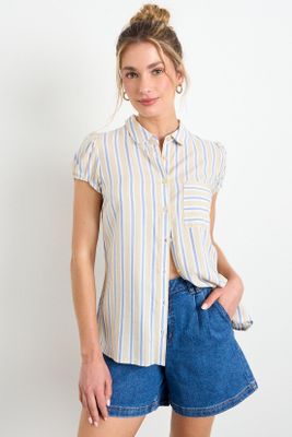 Imagen 1 del producto Blusa Fantasia Beige iO 14120225011106