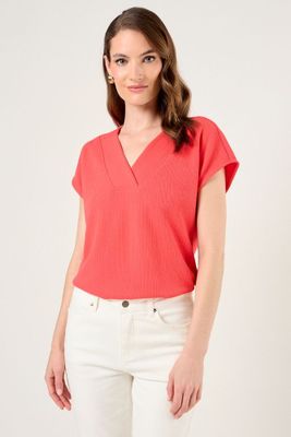 Polera Lisa Coral Ma Griffe 14204225032133