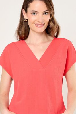 Imagen 2 del producto Polera Lisa Coral Ma Griffe 14204225032133