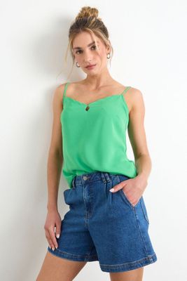 Blusa Lisa Verde iO 14020225072217