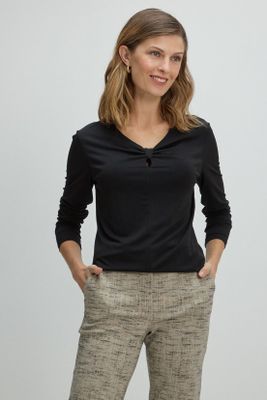 Polera Manga Larga Negro Ma Griffe 14202225050102