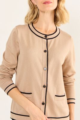 Imagen 2 del producto Tejido Chanel Bicolor Beige Ma Griffe 18002126002106