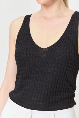 Imagen 2 del producto Top Tejido Negro Ash 18207224050102