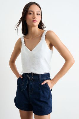 Imagen 2 del producto Blusa Lisa Crudo iO 14020225018105