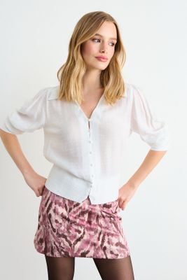 Imagen 1 del producto Blusa Lisa Crudo iO 14020126008105