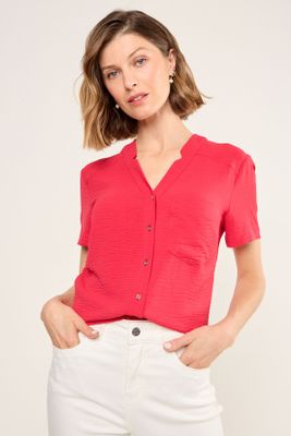 Blusa Lisa Rojo Ma Griffe 14004225033103