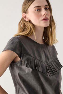 Imagen 2 del producto Polera Lisa Negro 14007125007102