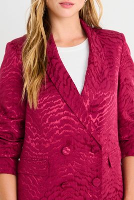 Imagen 2 del producto Blazer Viscosa Jacquard Burdeos Ash 16107225052112