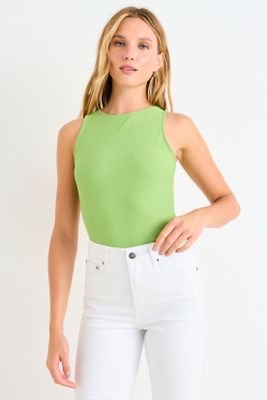 Imagen 2 del producto Polera Sin Mangas Lisa Verde Musgo Ash 14204225102107