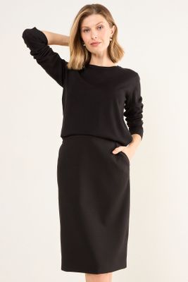 Imagen 2 del producto Sweater Liso Negro Ma Griffe 18102126200102