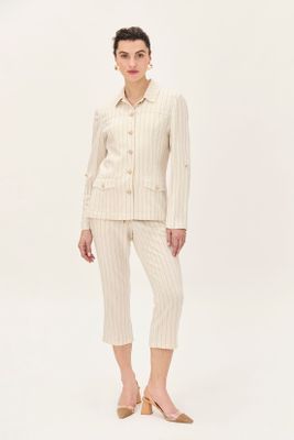 Chaqueta Lineas Crudo Ma Griffe 17702224052105