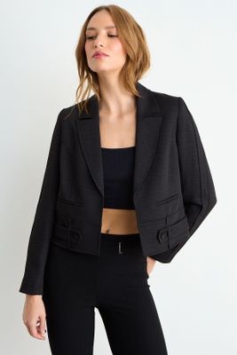 Blazer Liso Negro iO 16020126050102