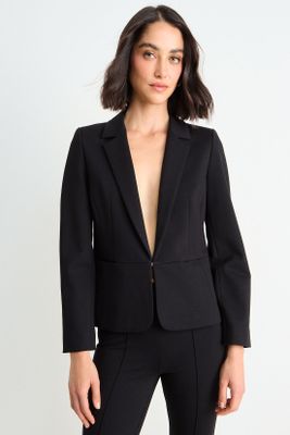 Blazer Liso De Tope Negro Ash 16007126052102