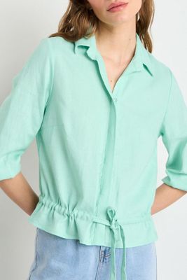 Imagen 2 del producto Blusa Lisa Verde iO 14020225064217