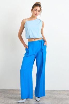 Pantalon Liso Azul iO 11020225022134