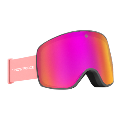 Antiparras Magnéticas Ski & Snowboard North Pole / Fucsia - Gris - Rosa