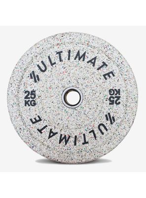 Disco Olímpico Bumper 3D 25 kg