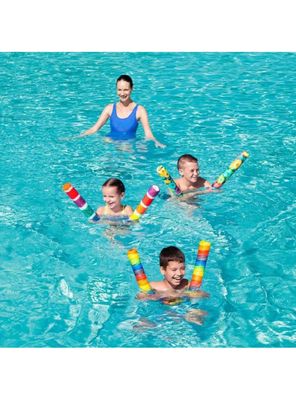 Imagen 2 del producto Tubo Flotador Tallarín de Piscina con Diseño Multicolor 1.22 m - Bestway