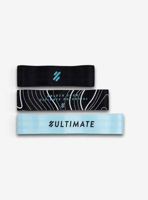 Ultimate Pack Elastic Negro - Celeste