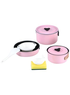 Set Ollas Aluminio Anti-Adherente 3 Piezas