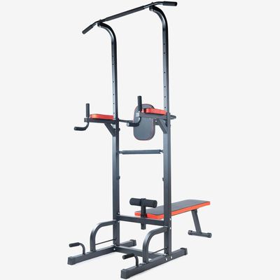 Imagen 1 del producto Máquina – Estación Dominadas Paralelas Multifunción Torre Elite con Banca