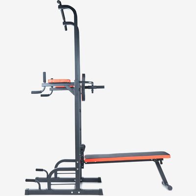 Imagen 2 del producto Máquina – Estación Dominadas Paralelas Multifunción Torre Elite con Banca