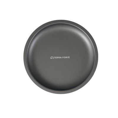 Plato Camping M Gris