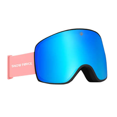 Antiparras Magnéticas Ski & Snowboard North Pole / Azul - Negro - Rosa