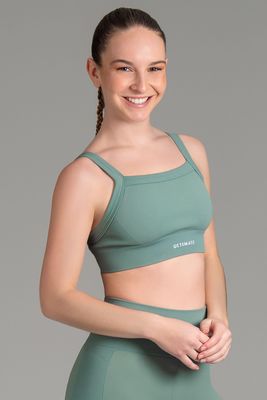 Sports Bra Botanical Green