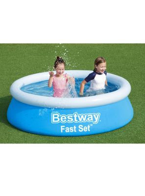 Imagen 2 del producto Piscina Redonda Inflable Fast Set 183 cm Bestway