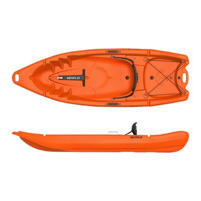 Kayak 1 Persona + 1 Niño o Mascota Sit On Naranjo