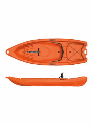 Imagen 2 del producto Kayak 1 Persona + 1 Niño o Mascota Sit On Naranjo