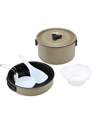 Set Ollas Aluminio Anti-Adherente 2 Piezas