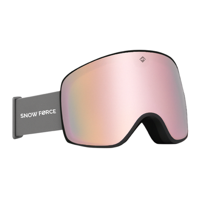 Antiparras Magnéticas Ski & Snowboard North Pole / Rosa - Negro - Gris