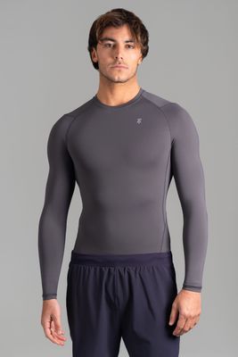 Ultimate Polera ML Compresiva Sport Hombre Magnet