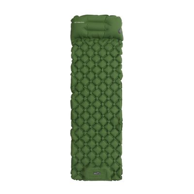 Mat Camping Con Inflador Integrado Verde